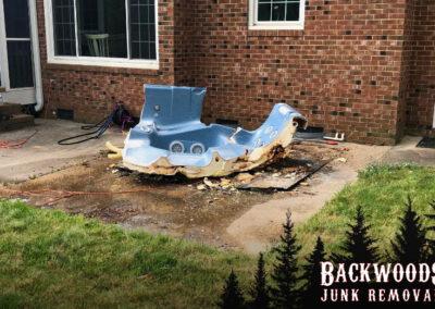 Demolition in Cary, North Carolina