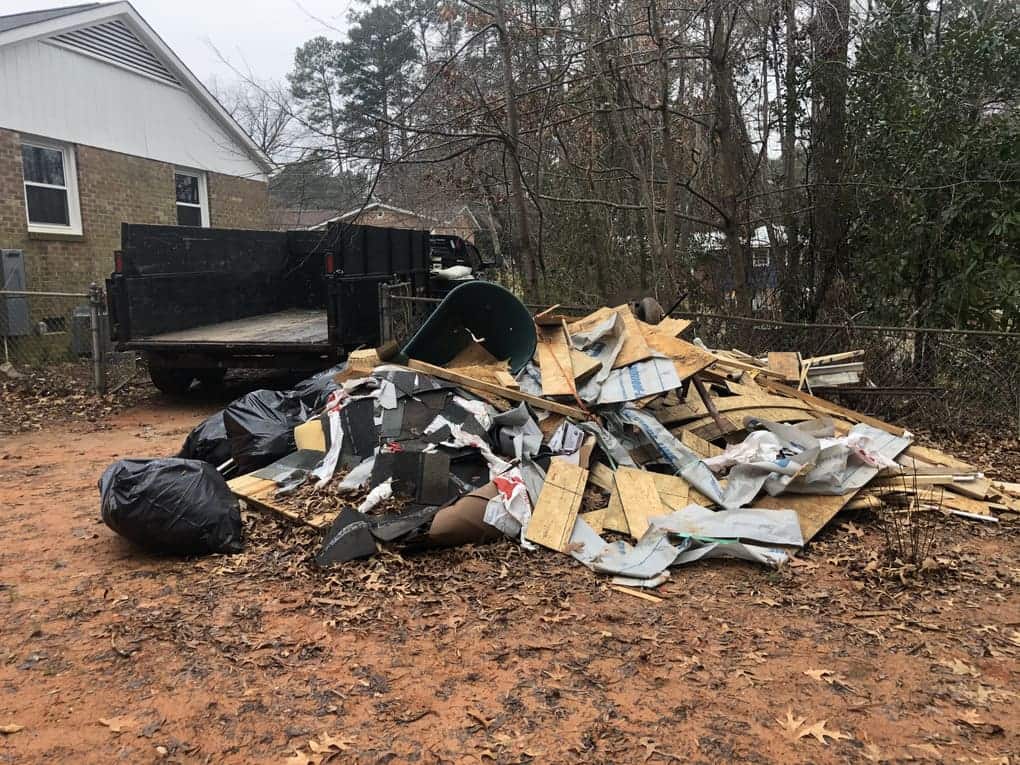 Construction Debris Removal In Holly Springs, NC